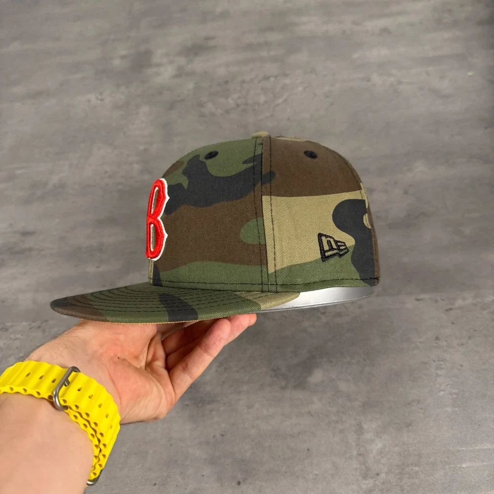Hat Club Boston Red Sox New‎ Era Cap 7 Camo 1961 All Star Patch Gold Satin UV